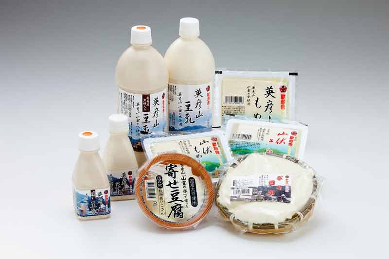 駅自慢の品はコレ　豆腐各種