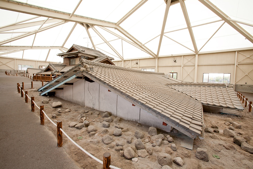 ココも外せない 土石流被災家屋保存公園