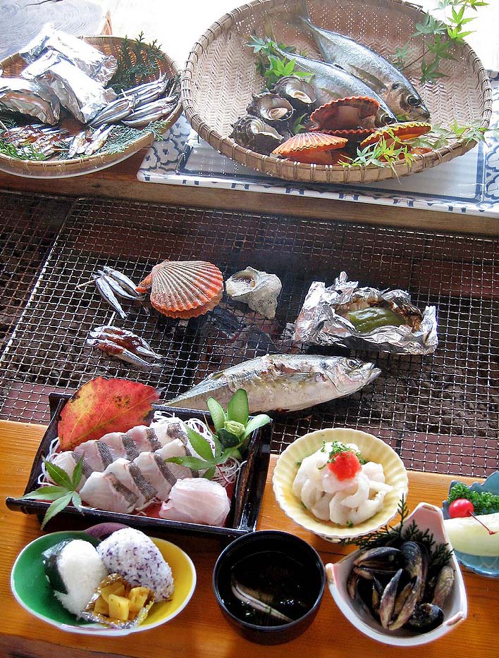 コレも食べよう　海鮮BBQ