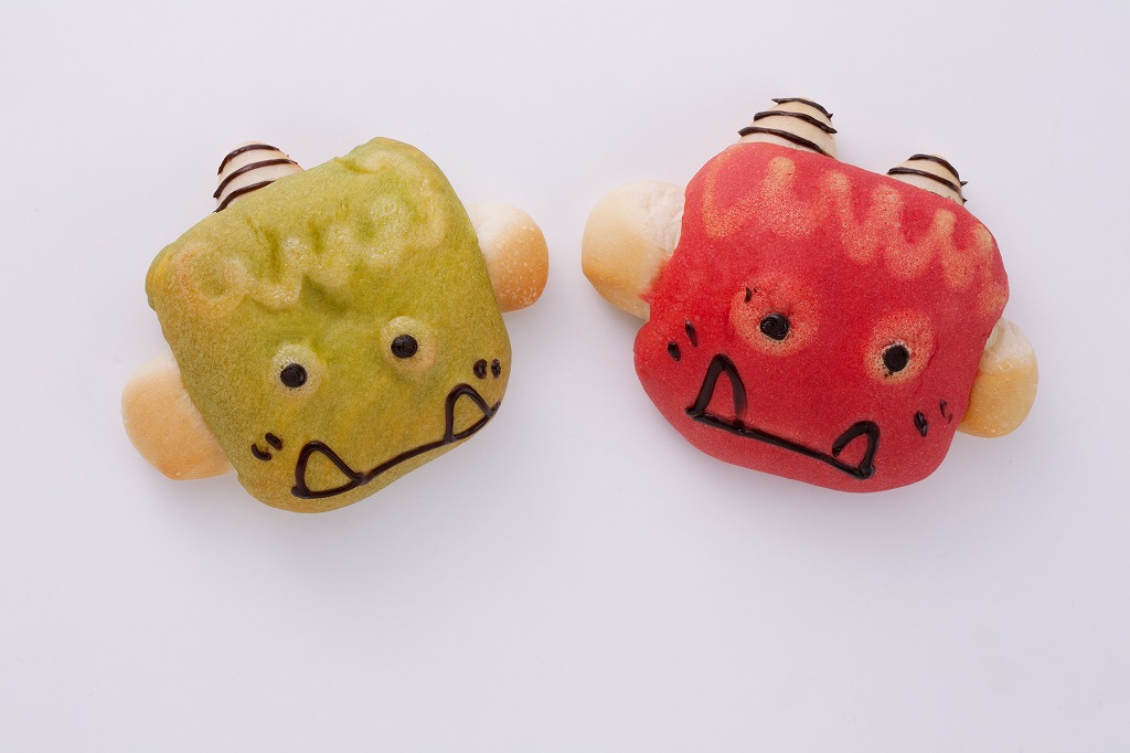 買うならコレ　 あかおにさんパン・あおおにさんパン